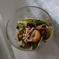 *neige*'s cooksnap of when they made おくらとちくわの梅のりおかか和え.