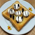 にきけん's cooksnap of when they made チョコマシュマロトースト.