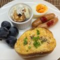 horseland's cooksnap of when they made 辛子マヨと粉チーズのトースト♬.