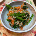 ちぇりー７０１'s cooksnap of when they made ほうれん草とにんじんとしらすの海苔和え.