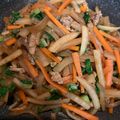春風桃之介's cooksnap of when they made 挽き肉入り、大根の変わりきんぴら！.