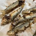 ふぁんころ's cooksnap of when they made 【稚鮎の塩唐揚げ】 米粉の衣.