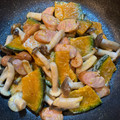 kei☆1121's cooksnap of when they made 簡単＊節約＊激ウマ＊カボチャのマヨ炒め.
