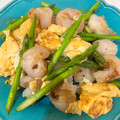 ナモテＤＡＩ's cooksnap of when they made 簡単♪海老とアスパラガスの中華風塩炒め.