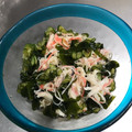こつゆ514's cooksnap of when they made きゅうりとワカメとカニカマの酢の物.