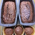 かじゅ○'s cooksnap of when they made ガトーショコラ風バナナパウンドケーキ.