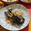 フジぽん's cooksnap of when they made 簡単♪皮も食べましょ、レンジで焼き茄子.