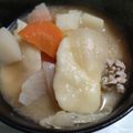 モコナモドキ's cooksnap of when they made ひっつみ(すいとん)生地☆お鍋に.