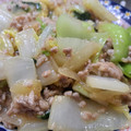 てぬきでらくしたい's cooksnap of when they made 白菜と豚ひき肉のとろり塩麹炒め.