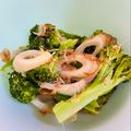 azbjbn's cooksnap of when they made ブロッコリーとちくわのおかか生姜醤油和え.