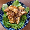 クックW6EFZZ☆'s cooksnap of when they made ＊鶏のささみで！鶏唐の梅肉だれ和え＊.
