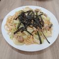 マリ丼's cooksnap of when they made キャベツとツナ缶で和風パスタ.
