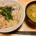 さすらい's cooksnap of when they made 真鯛の漬けどんぶり.