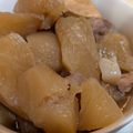 porsche944's cooksnap of when they made 鶏肉こんにゃく大根タケノコの簡単な煮物.