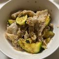 ロミみ's cooksnap of when they made 簡単☆ズッキーニと豚バラのポン酢炒め.