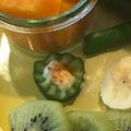 こつゆ514's cooksnap of when they made 100均彫刻刀で＊花型きゅうりのマヨ七味.
