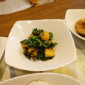 ふみシオン's cooksnap of when they made 柿と春菊のごま和え.