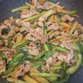 クックA78K58☆'s cooksnap of when they made 豚モモスライスで♪簡単チンジャオロース.