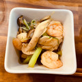 shogopapa's cooksnap of when they made かぶの葉と海老の中華炒め.