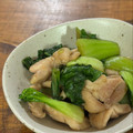 toici's cooksnap of when they made 柔らか鶏肉と青梗菜のオイスターソース炒め.