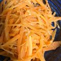 手抜きクック's cooksnap of when they made にんじんのごまあえ.