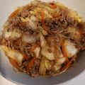 クックECV9QY☆'s cooksnap of when they made 小松菜と春雨のひき肉炒め煮.