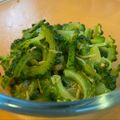 りかぼ's cooksnap of when they made ゴーヤのなめたけ和え.