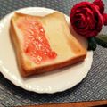 プルンバゴ's cooksnap of when they made シュガー・ジャムトースト.