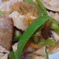 monjimari's cooksnap of when they made 簡単♪豚バラピーマン春雨炒め.
