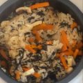 ringoo☻'s cooksnap of when they made ☆ひじきの炊き込みご飯☆.