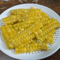 カフェマスタートシ's cooksnap of when they made レンジで簡単♪ とうもろこし.