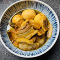 ☆kunchan☆'s cooksnap of when they made 即席〜焼肉用豚バラで角煮風豚丼.
