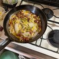 セブン克明's cooksnap of when they made 白菜とウインナーのコンソメバター煮.