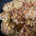 taknog's cooksnap of when they made 柔らかジューシー豚こま肉の和風ハンバーグ.