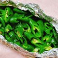 みっちゃん❇️68's cooksnap of when they made 簡単万願寺甘とうの塩昆布ホイル焼き.