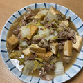 クックはろはろ3's cooksnap of when they made 白菜と厚揚げと豚肉のとろとろ中華あん。.