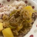 あたむ❤189's cooksnap of when they made 主役はじゃがいも☆こってりすき焼き煮.