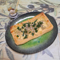 みかかめ's cooksnap of when they made 【おうち居酒屋】しらすとねぎの油揚げピザ.
