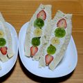 ばにらきゃらめる's cooksnap of when they made マスカルポーネクリームのフルーツサンド.
