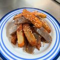 azbjbn's cooksnap of when they made すぐできる！蒟蒻とさつま揚げの甘辛.