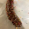 ☆yopipi's cooksnap of when they made 屋台のチョコバナナ.