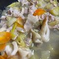 やひめ꒰•̫͡•ོ꒱'s cooksnap of when they made 豚バラキャベツの無限ごま油鍋.
