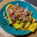 kojamin's cooksnap of when they made キャベツの千切り大量消費☆とん平焼き.