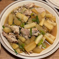 ういき☆彡's cooksnap of when they made 鶏ももと大根のネギ塩焼.