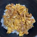 虹空ゆちゃ's cooksnap of when they made 豚と玉ねぎの甘辛玉子とじ.