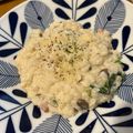 ogukim's cooksnap of when they made 簡単なのに本格的！濃厚チーズリゾット♡.
