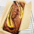 つぐしゅんママ's cooksnap of when they made バナナとチョコチップの米粉パウンドケーキ.