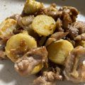ロミみ's cooksnap of when they made ご飯が進む！豚肉と揚げ里芋の照り焼き.