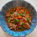 うすみ's cooksnap of when they made グリンピースと挽き肉のあんかけご飯.