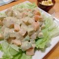 ✏❤☁⚡⏳'s cooksnap of when they made 簡単美味！サーモンとアボカドのサラダ.
